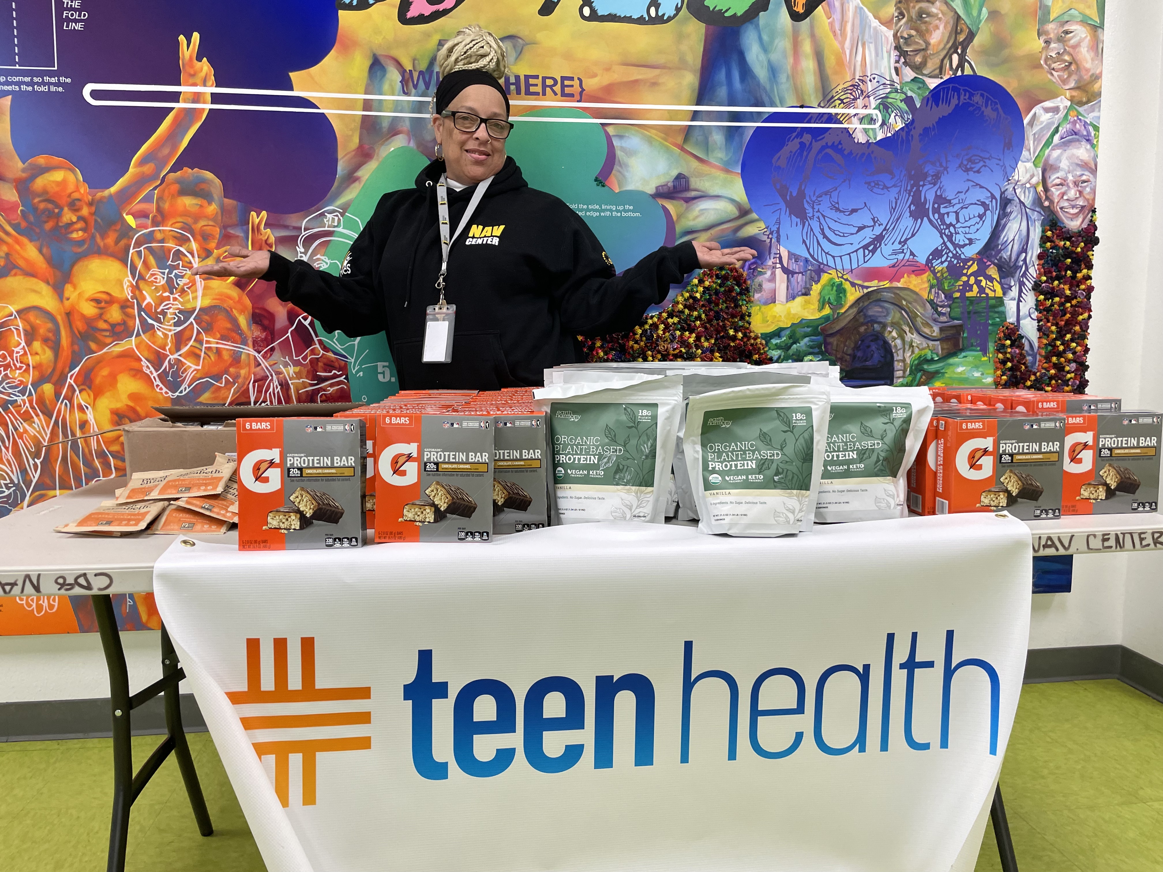 Teen Health navigation center distribution