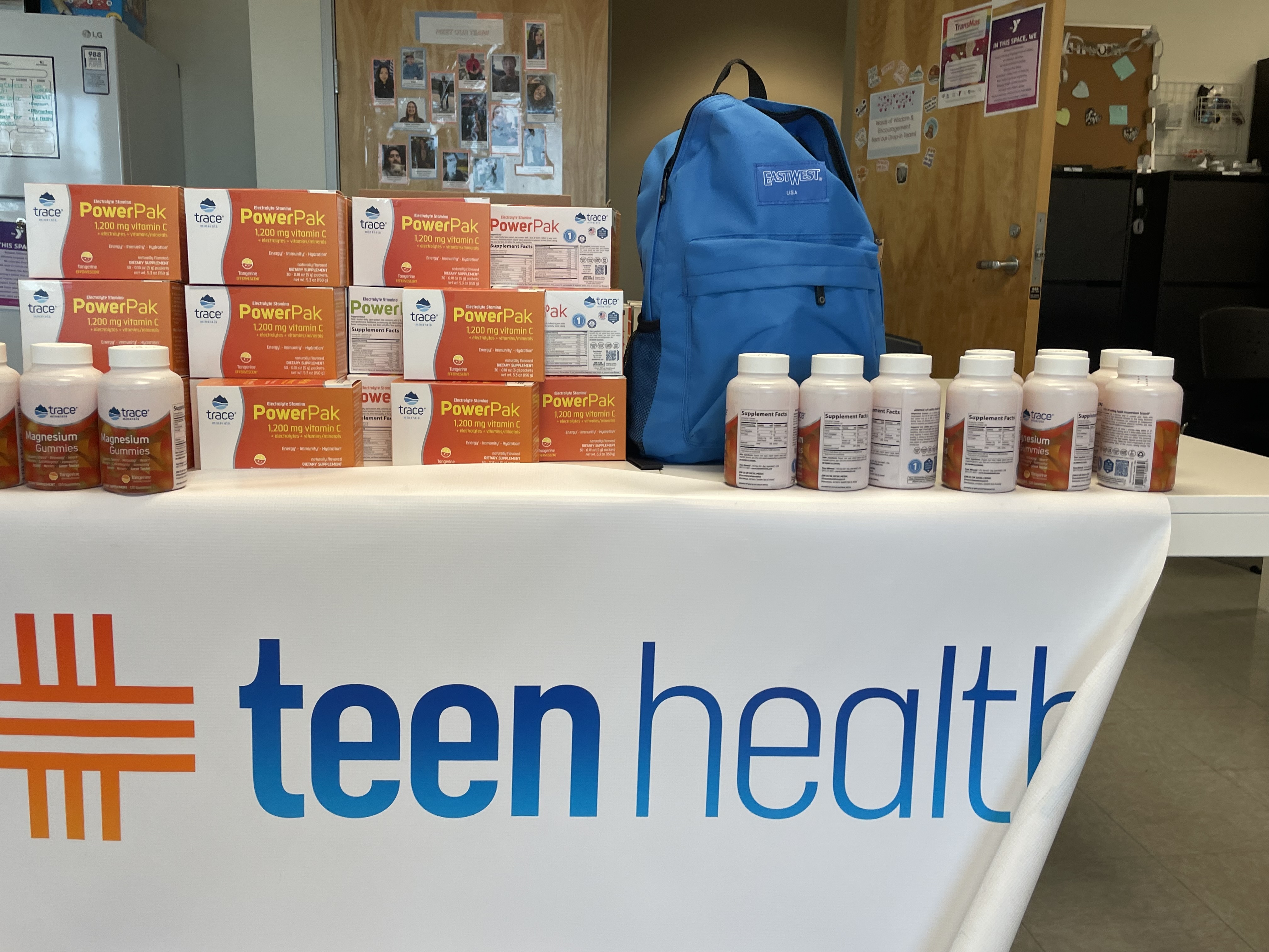 Teen Health Powerpak and trace supplements