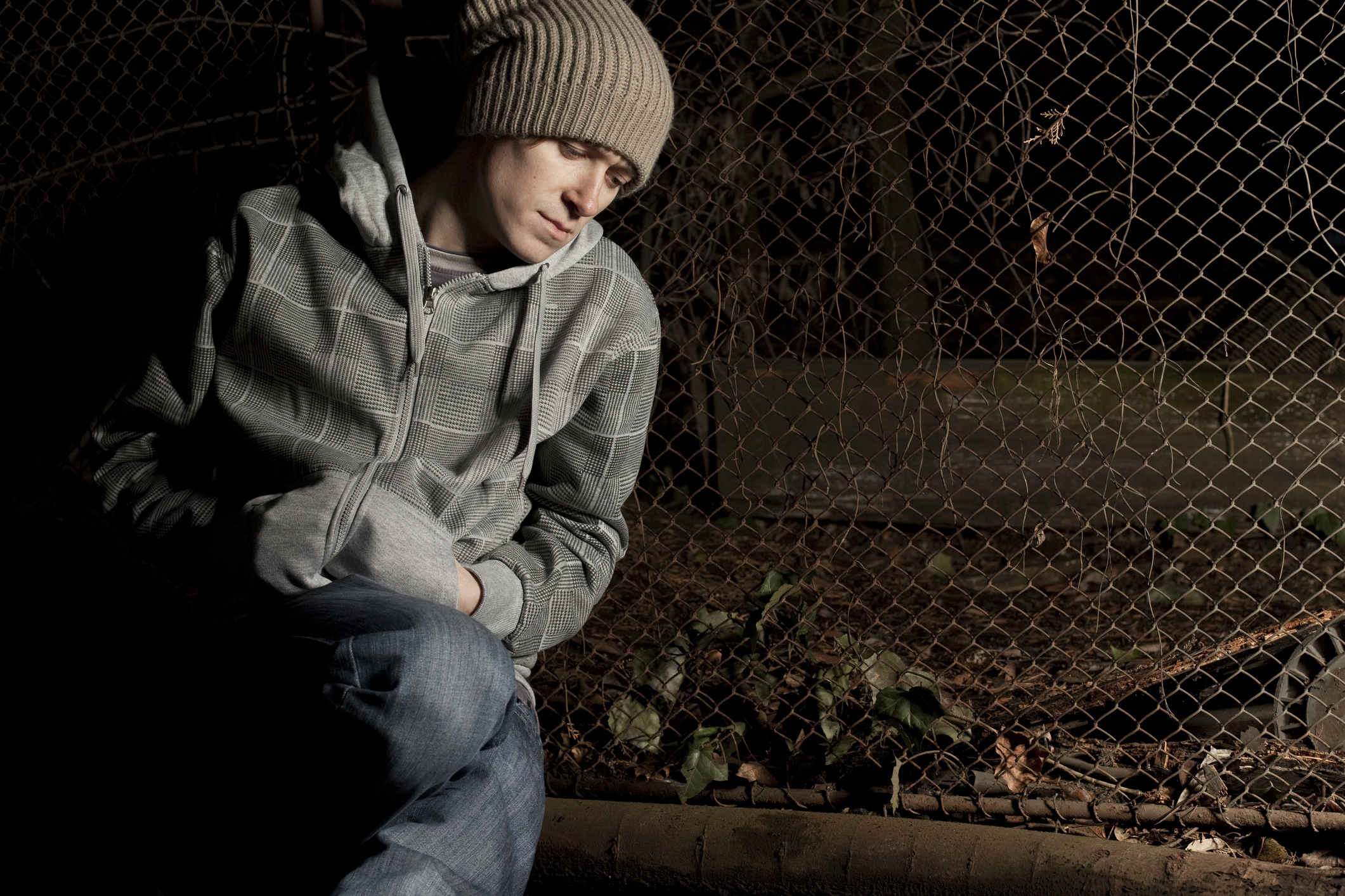 Young man supported by Teen Health